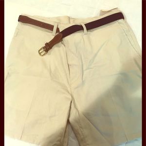🩳Host PICK🩳Men’s casual shorts with belt size 36 NEW with tag